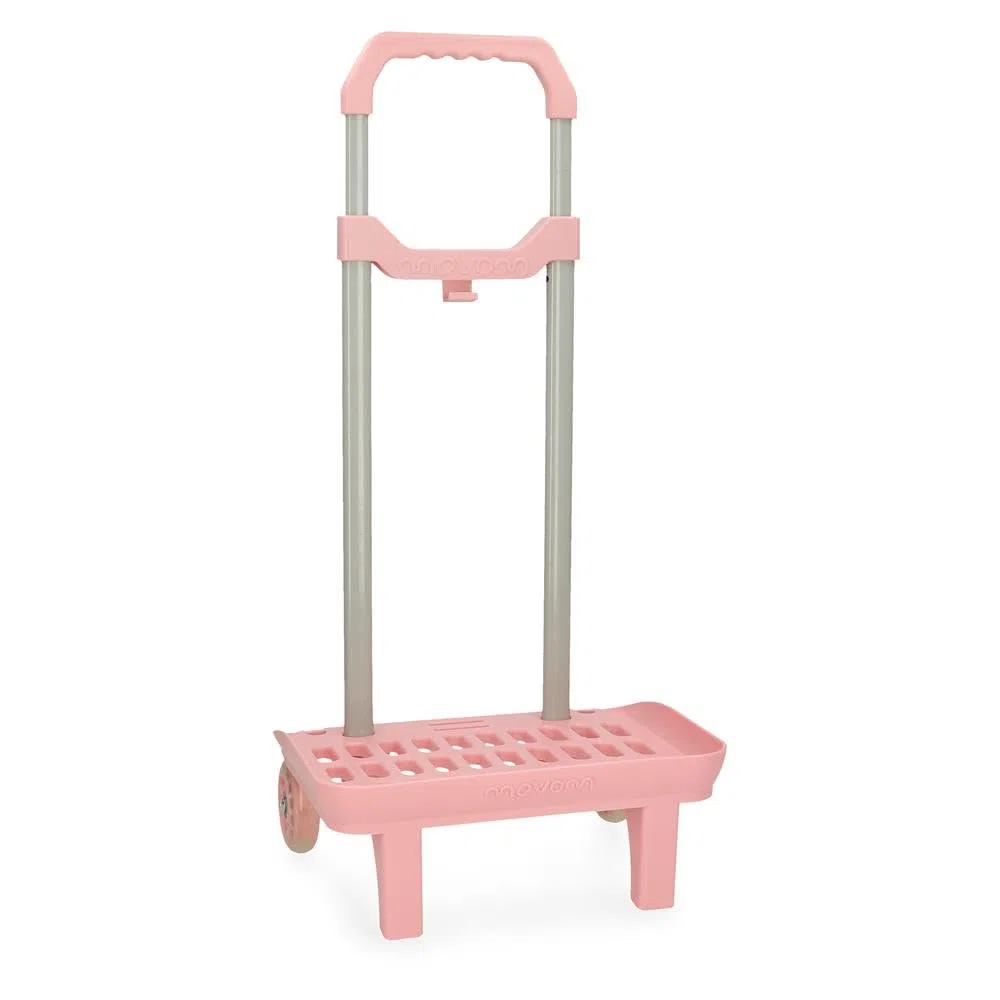 MOVOM Carrello per zaino in polipropilene rosa
