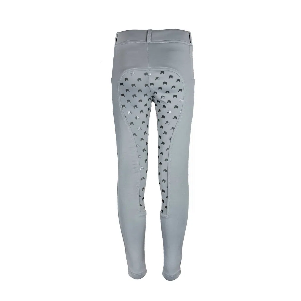 Pantaloni da equitazione per bambini, leggings da equitazione, testa di cavallo in silicone