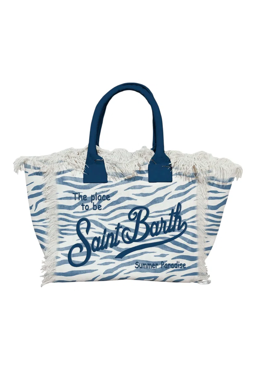 Saint Barth Mc2 Donna Borsa A Mano Cotone VANI001