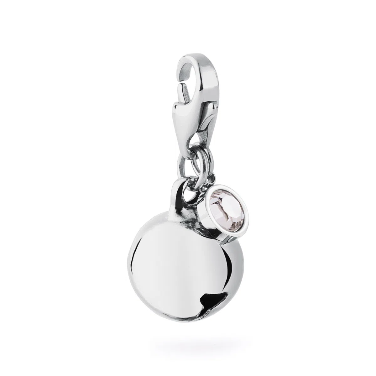 S'Agapõ Charm Donna in Acciaio e Cristalli | Collezione Happy - SHA163