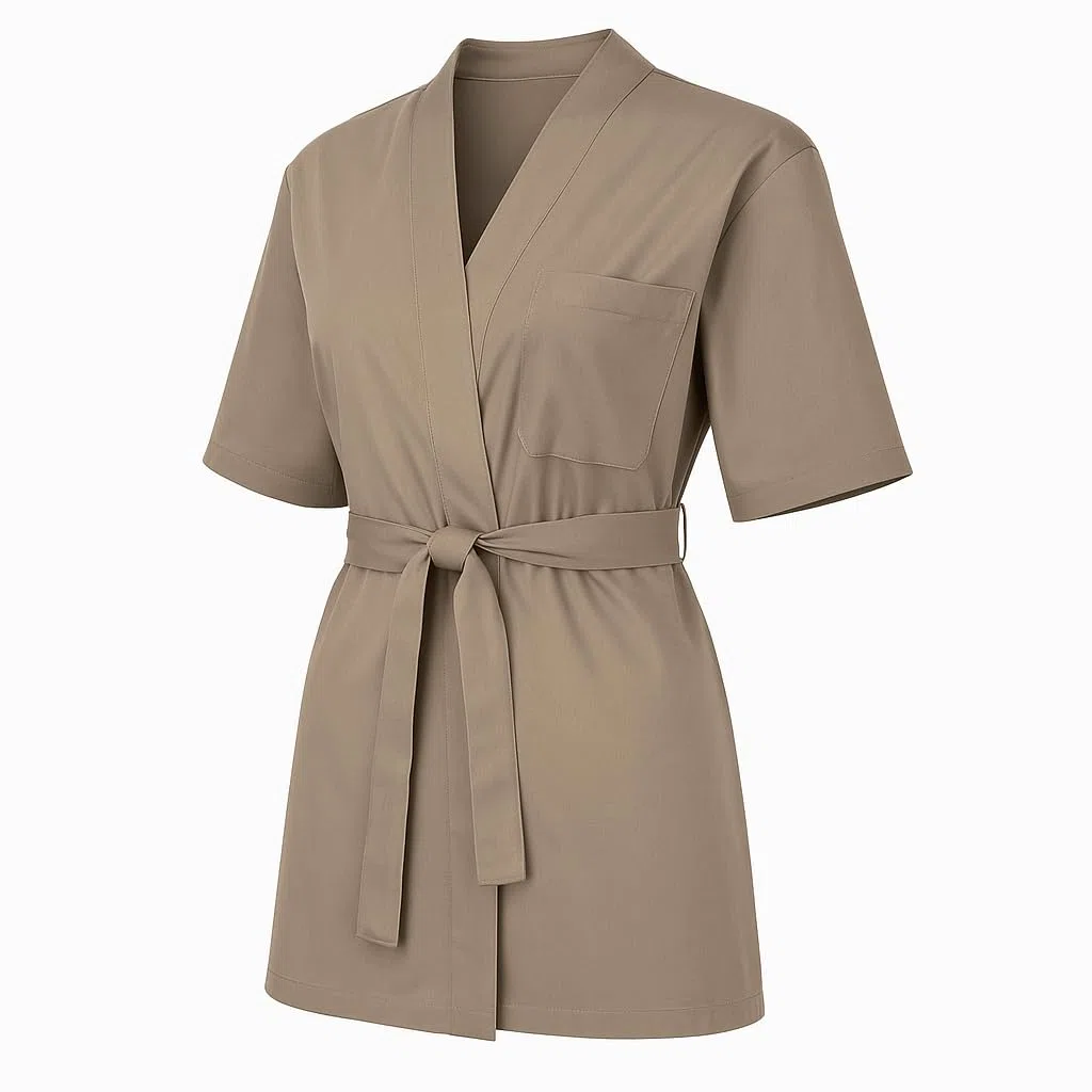 IALSPCT Kimono Donna per Estetista E Parrucchiere