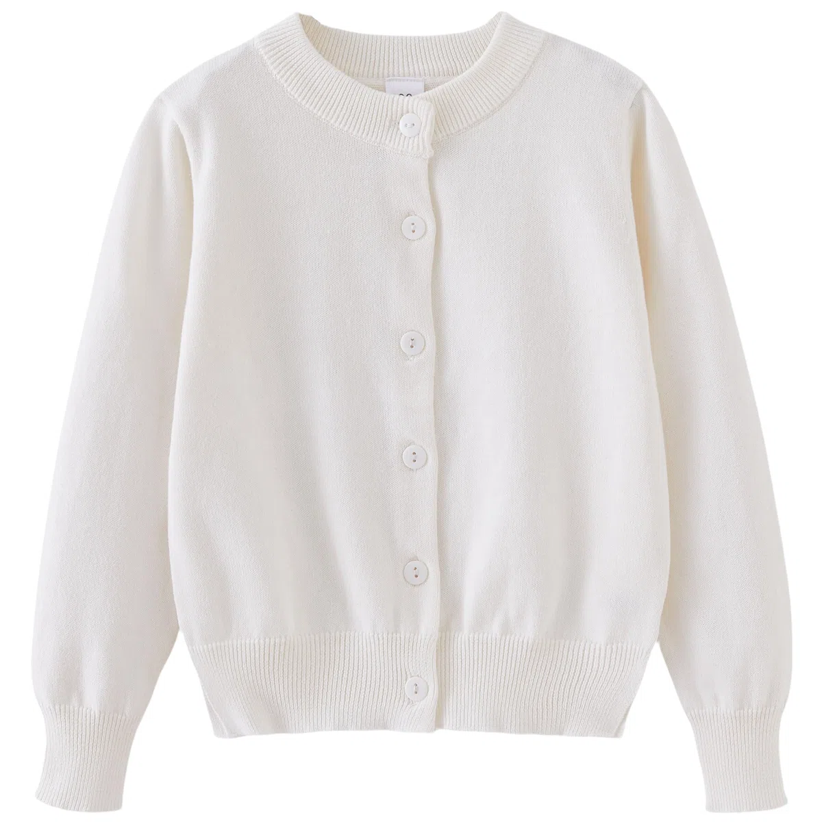 NewL Cardigan Maglione Cotone Pulsante Solido Manica Lunga Maglia Maglioni Uniformi Scuola per Grils e Ragazzi