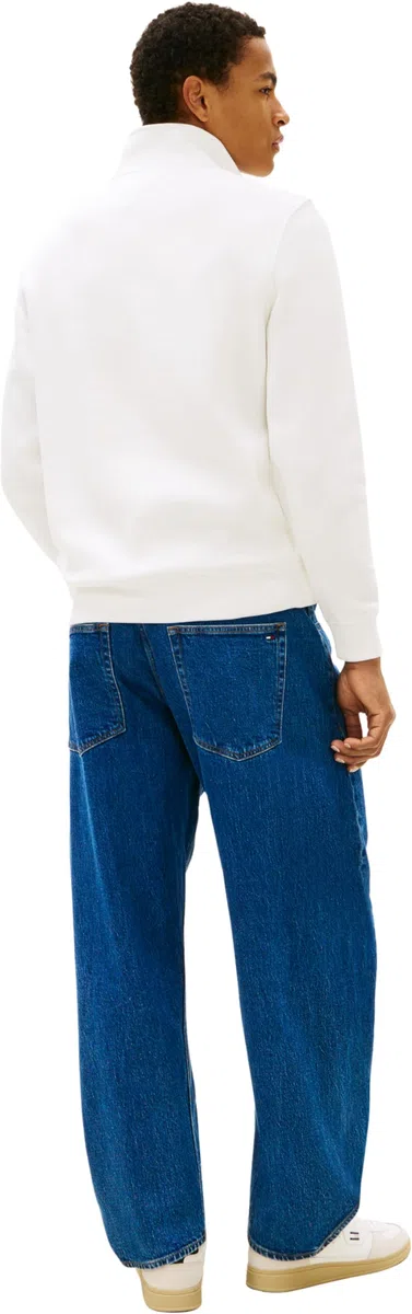 Tommy Jeans Felpa con Mezza Zip Uomo
