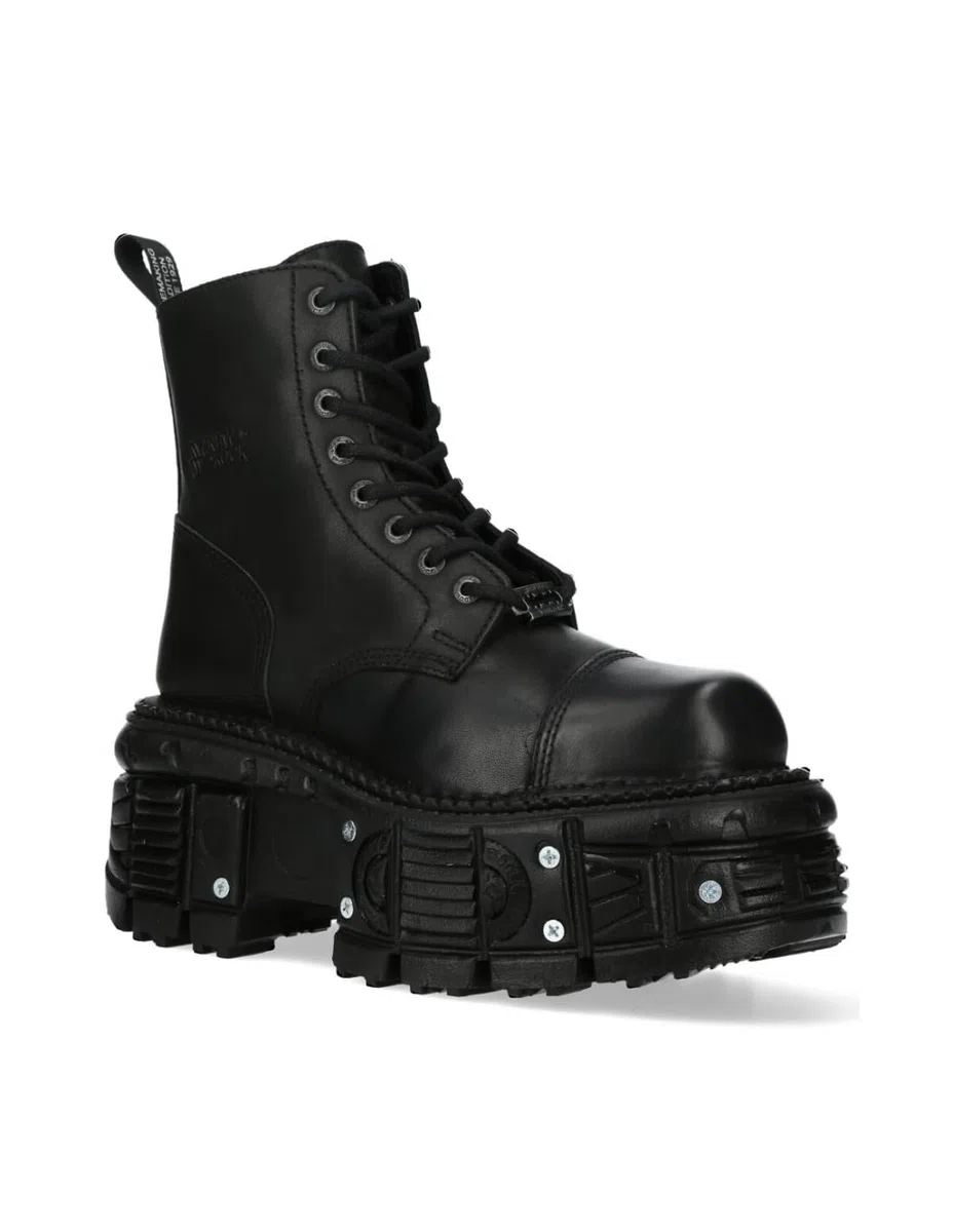New Rock M-TANK083-C1 Unisex Stivali Platform