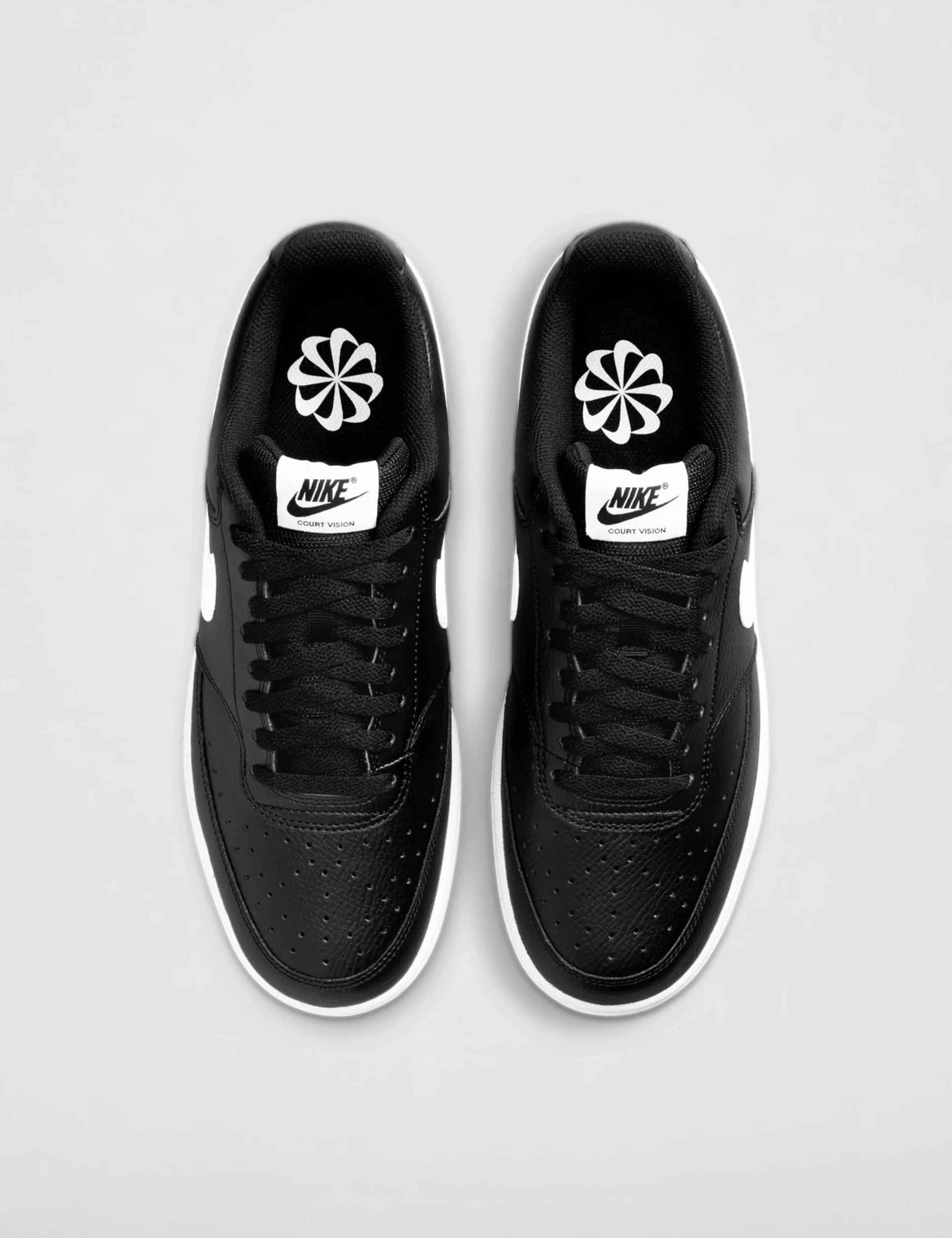 Nike Court Vision Low Better, Scarpe da Basket Uomo, Nero/Bianco-Nero, 40 EU