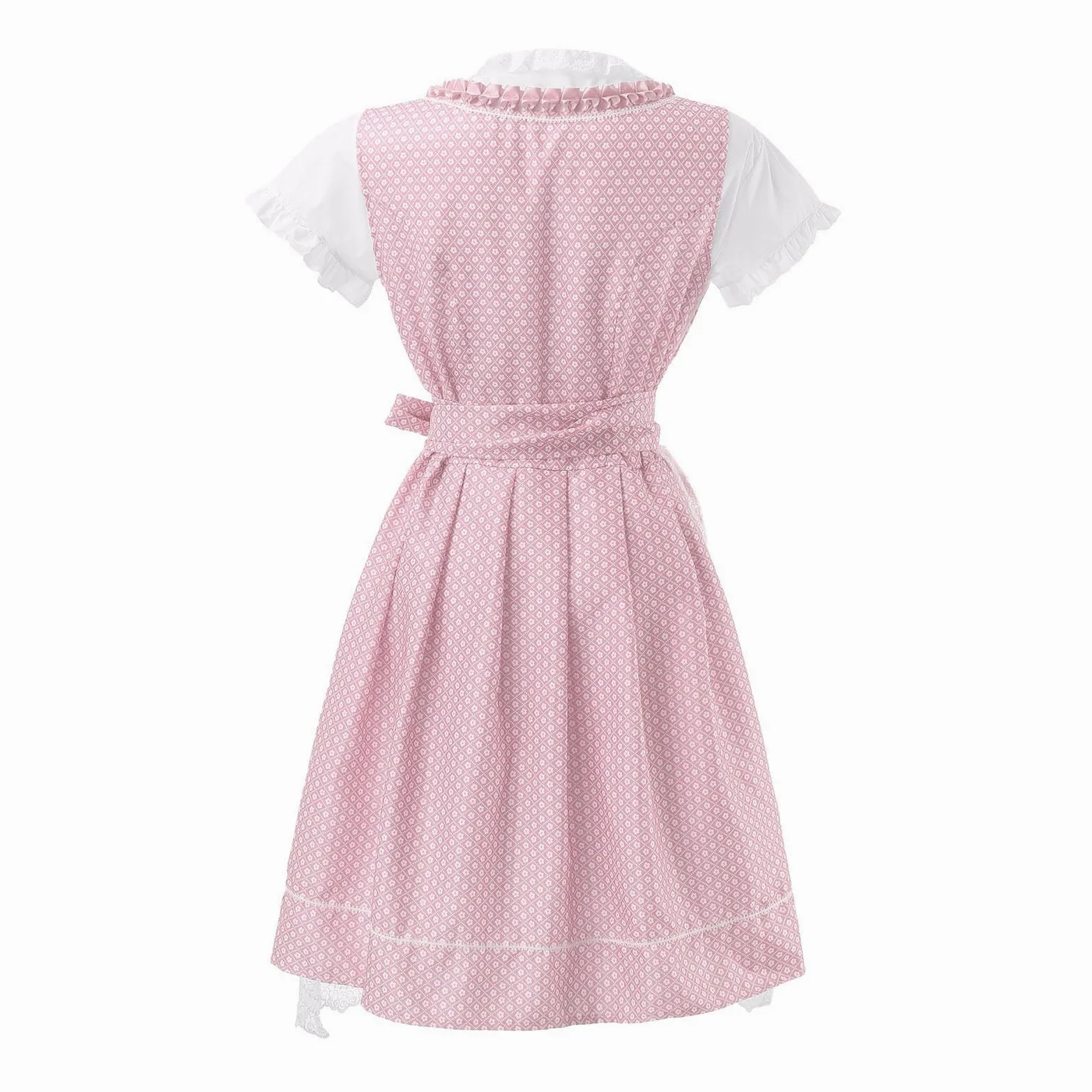 Generisch Dirndl - Abito tradizionale Dirndl, da donna, a maniche corte, per Oktoberfest