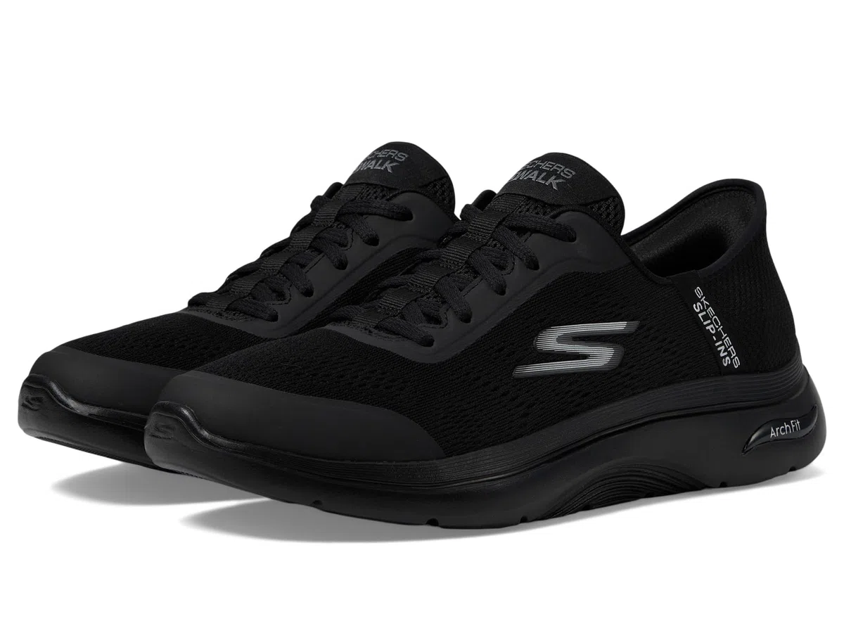 Skechers Uomo Go Walk Arch Fit 2.0 Simplicity 2 Slip-in ALLENATRICE