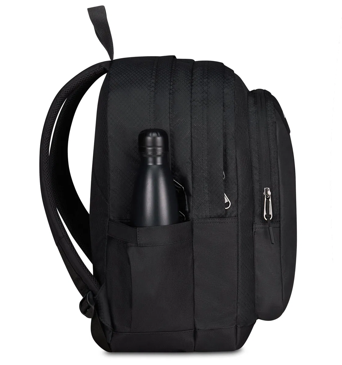 Invicta Zaino Scuola Jelek Up Led, Nero, Doppio Scomparto Con Tasca per PC e Tasca per Borraccia, 36 lt, Scuola Media e Superiore, Zaino Ragazza e Ragazzo