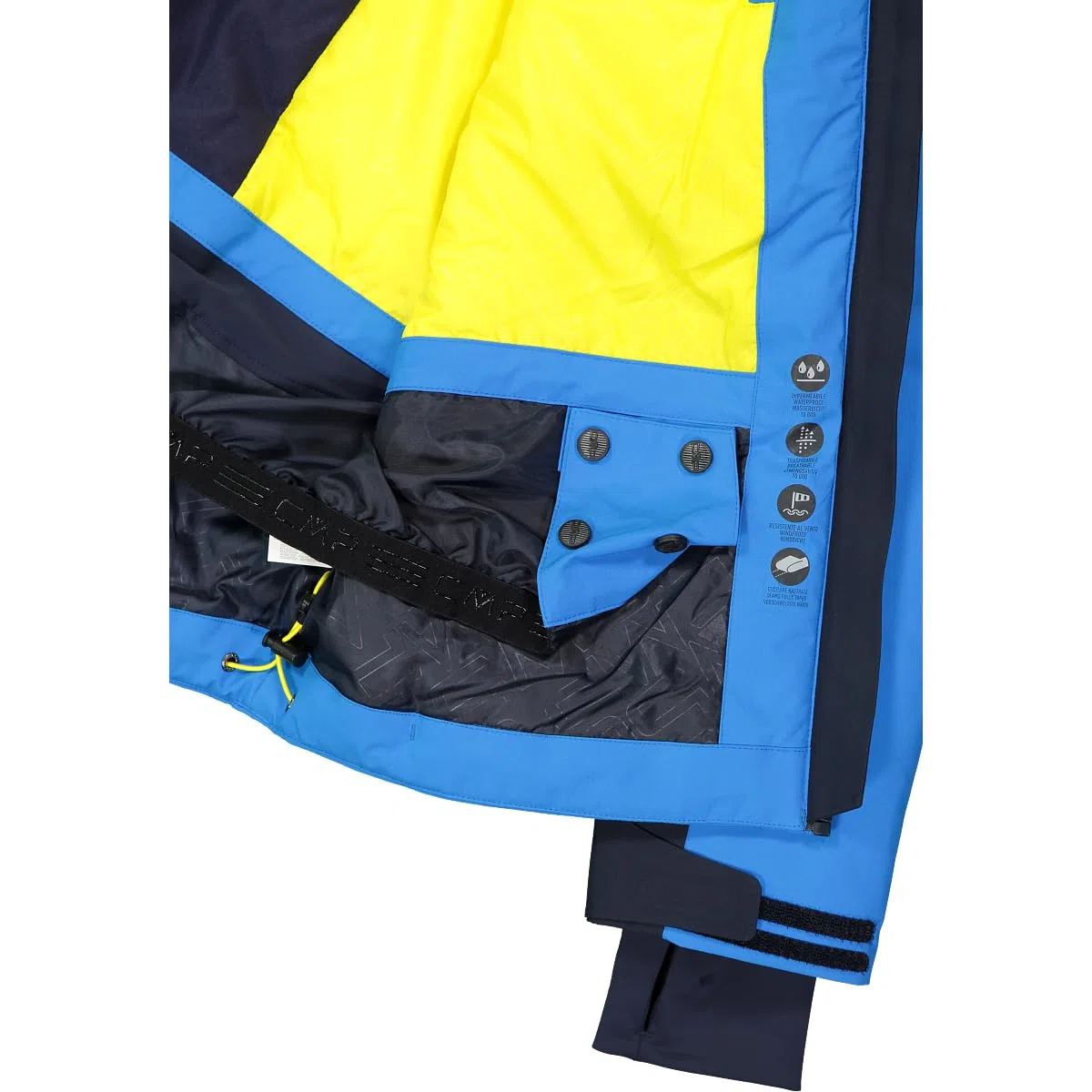 CMP Giacca da sci da uomo in twill, 35W0007