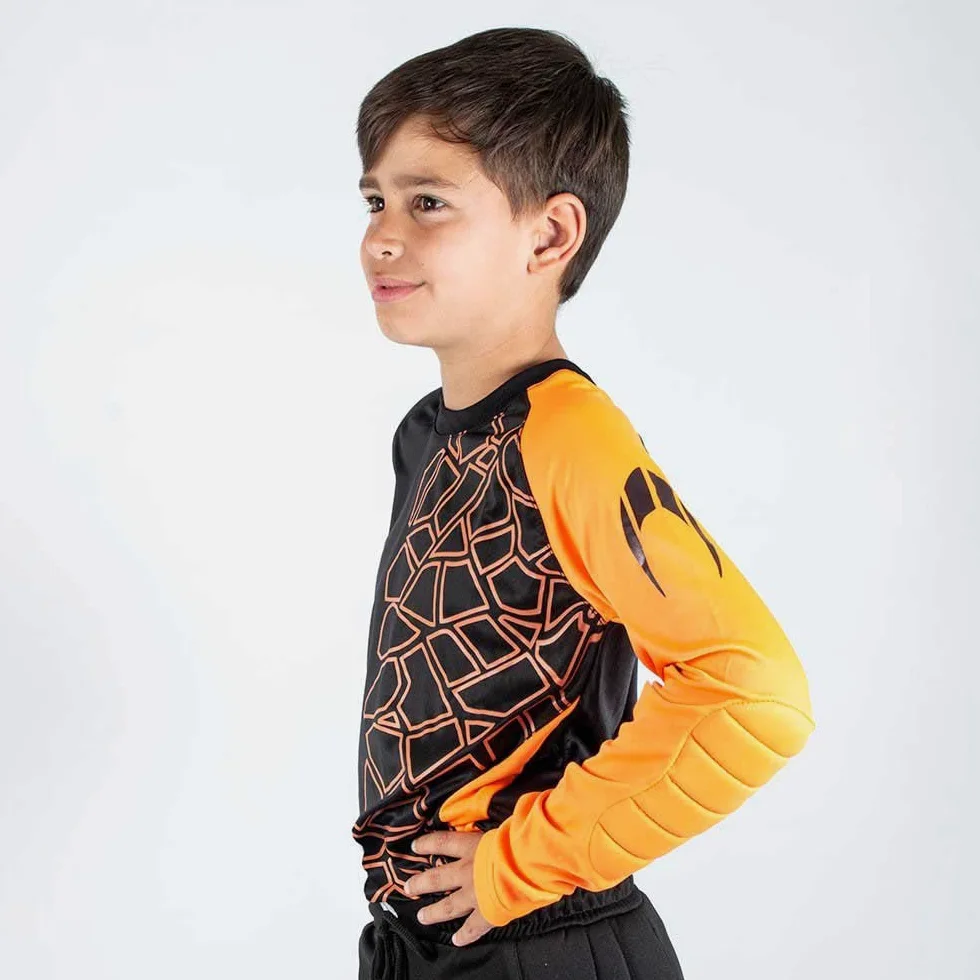 Ho Soccer Kid Keeper Set Fraktur Grey Maglietta Unisex - Bambini e Ragazzi