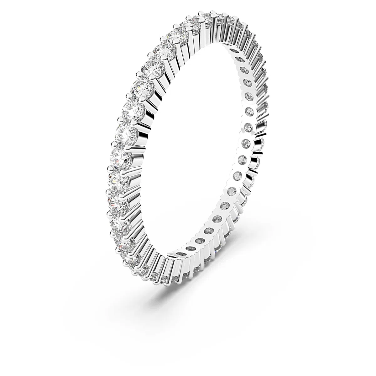 Swarovski Matrix Vittore bague, cristaux blancs taille ronde