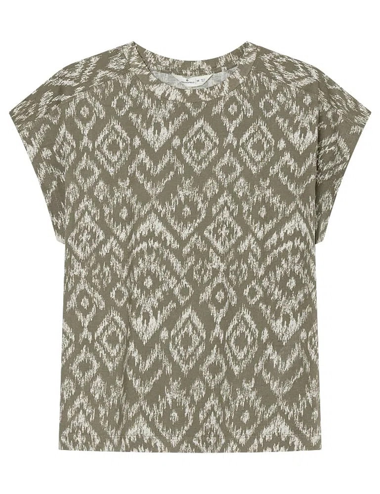 Springfield S/S Ethnic T-Shirt T Shirt Donna