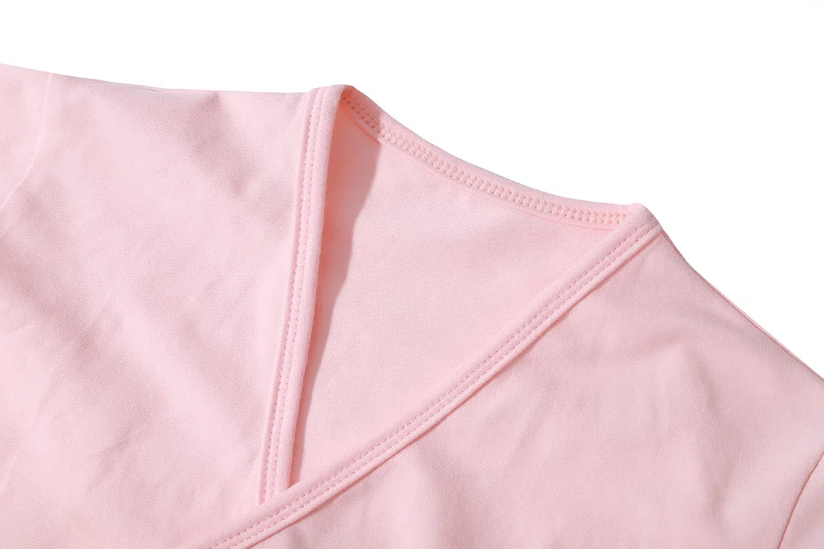 Maglioncino da Balletto per Bambini Top da Danza Cotone Crossover Ballet Cardigan per Bambini e Donne