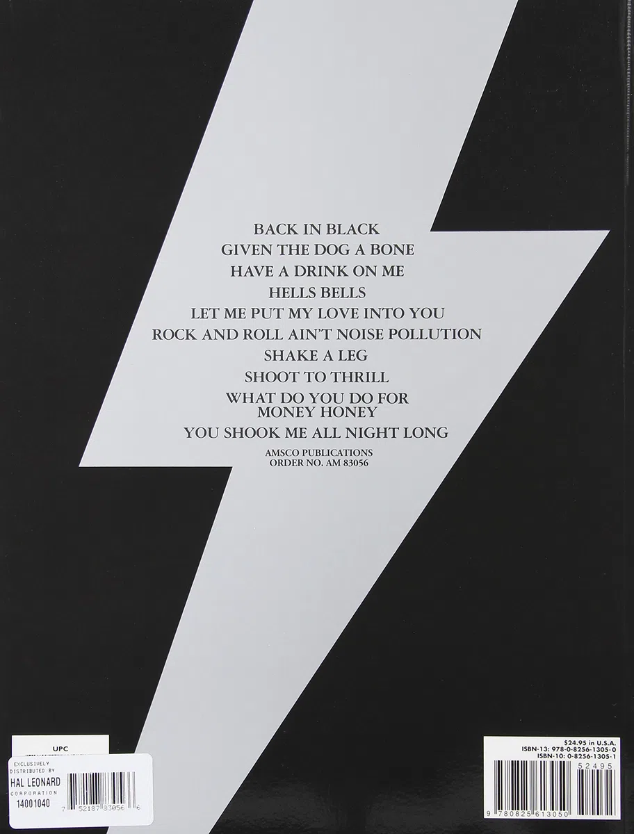 AC/DC - Back in Black [Lingua inglese]