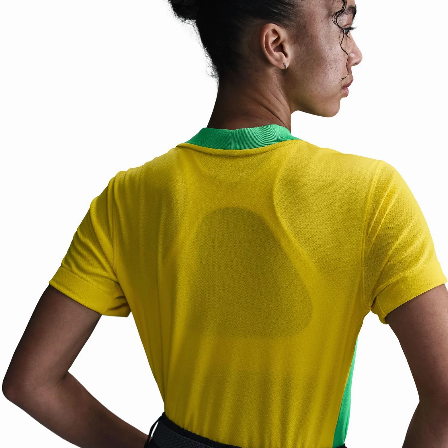 Nike Brasilien 2025 Stadium Home (Frauenteam) Nike Dri-Fit Replika-fußballtrikot für Damen Nike Maglia da Calcio Dri-Fit (Donna) Donna