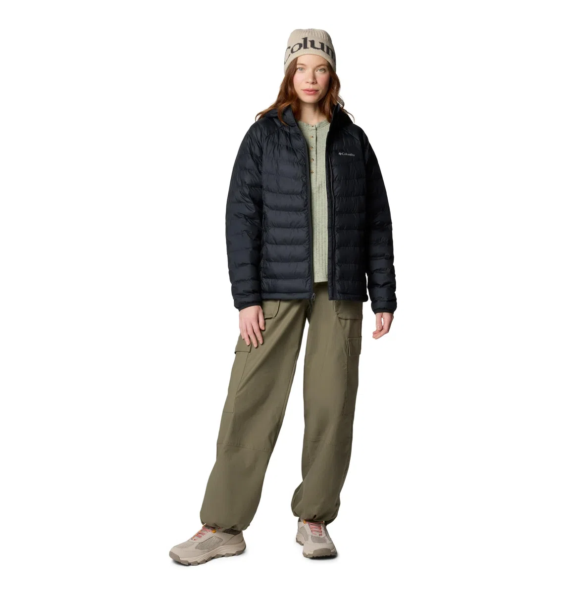 Columbia Powder Lite II Hooded Jacket, Piumino Con Cappuccio Donna