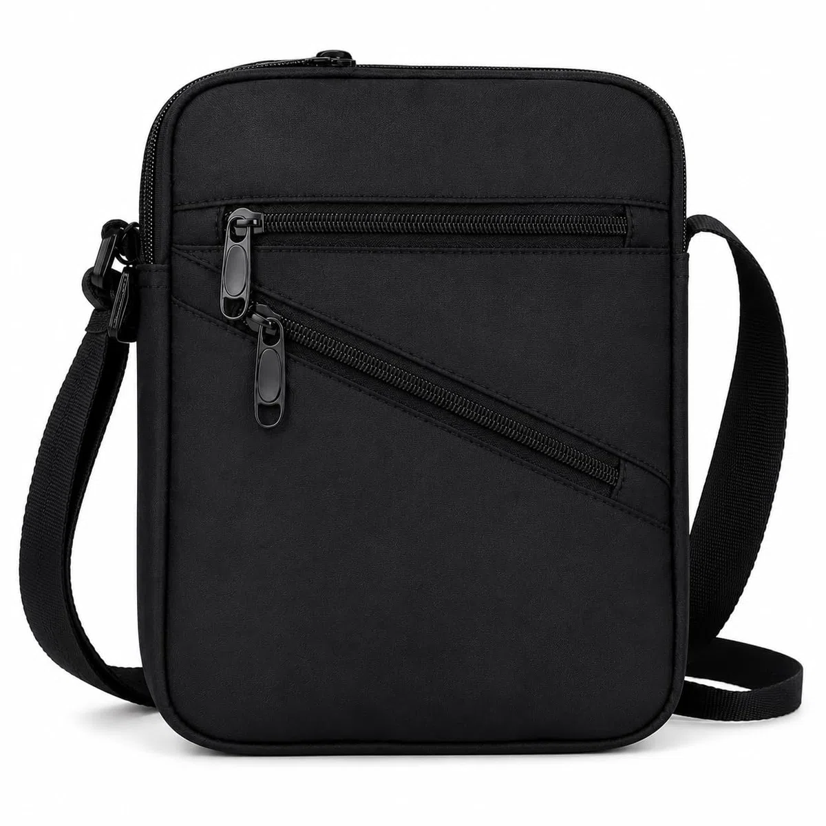 ENERGY GROUP Borsello Uomo Donna, Borsa Tracolla Messenger Crossbody, Borsa da Viaggio Compatta con Zip, Multi Tasche, Tracolla Regolabile, per Lavoro, Scuola e Tempo Libero