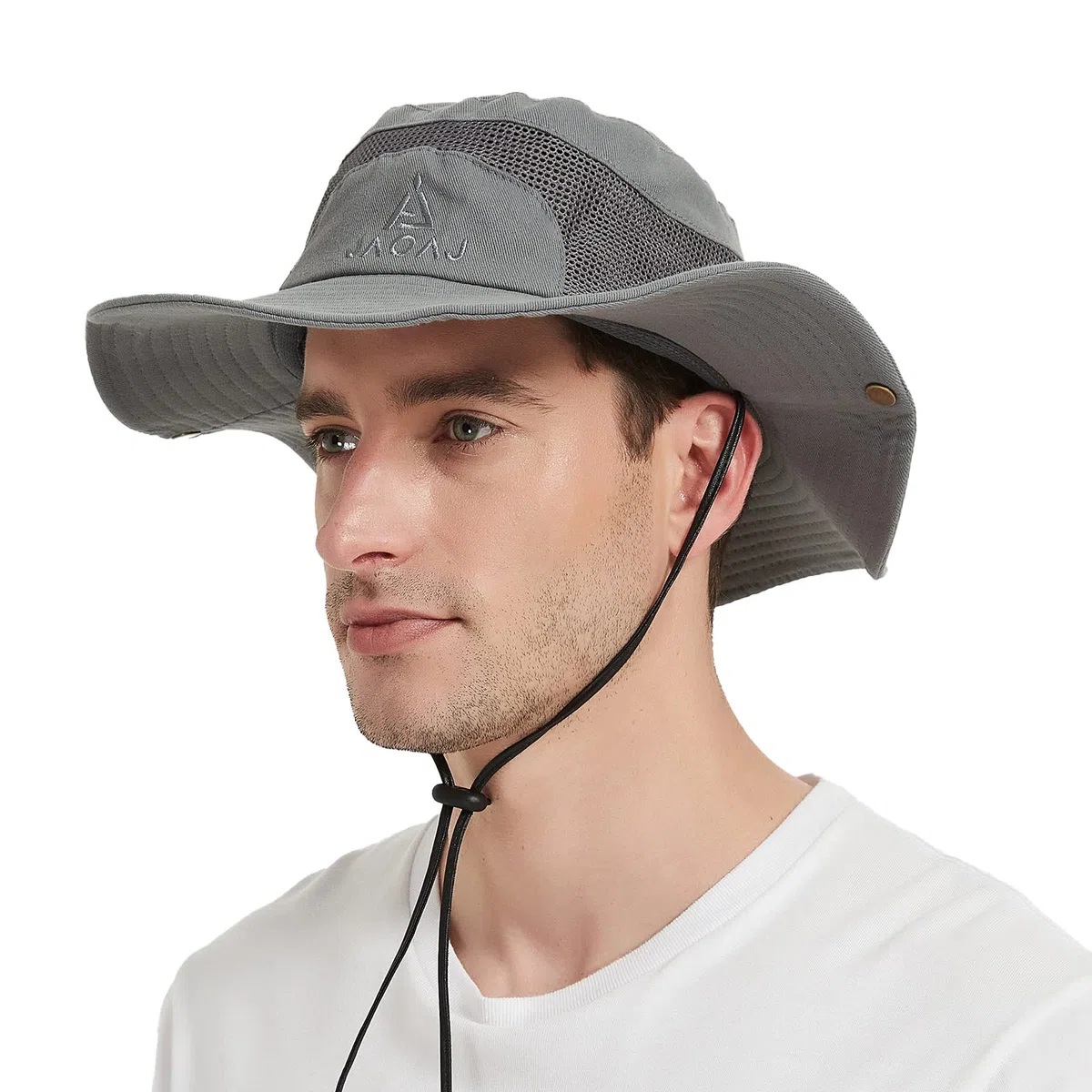 Cappello Safari Pescatore Uomo, Sole Estivo, Trekking Anti UV, Giungla Montagna