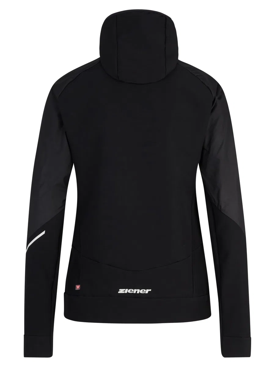 Ziener Nakima Giacca Softshell Ibrida Skitour, Traspirante, Antivento e Impermeabile Donna