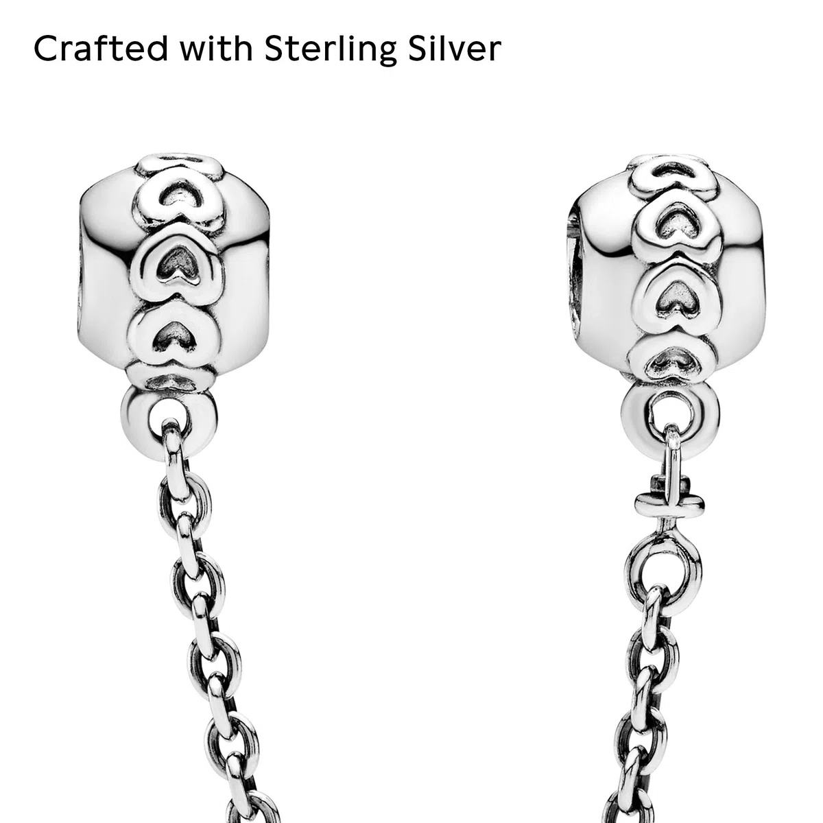 PANDORA - Charm e clip fascia di cuore