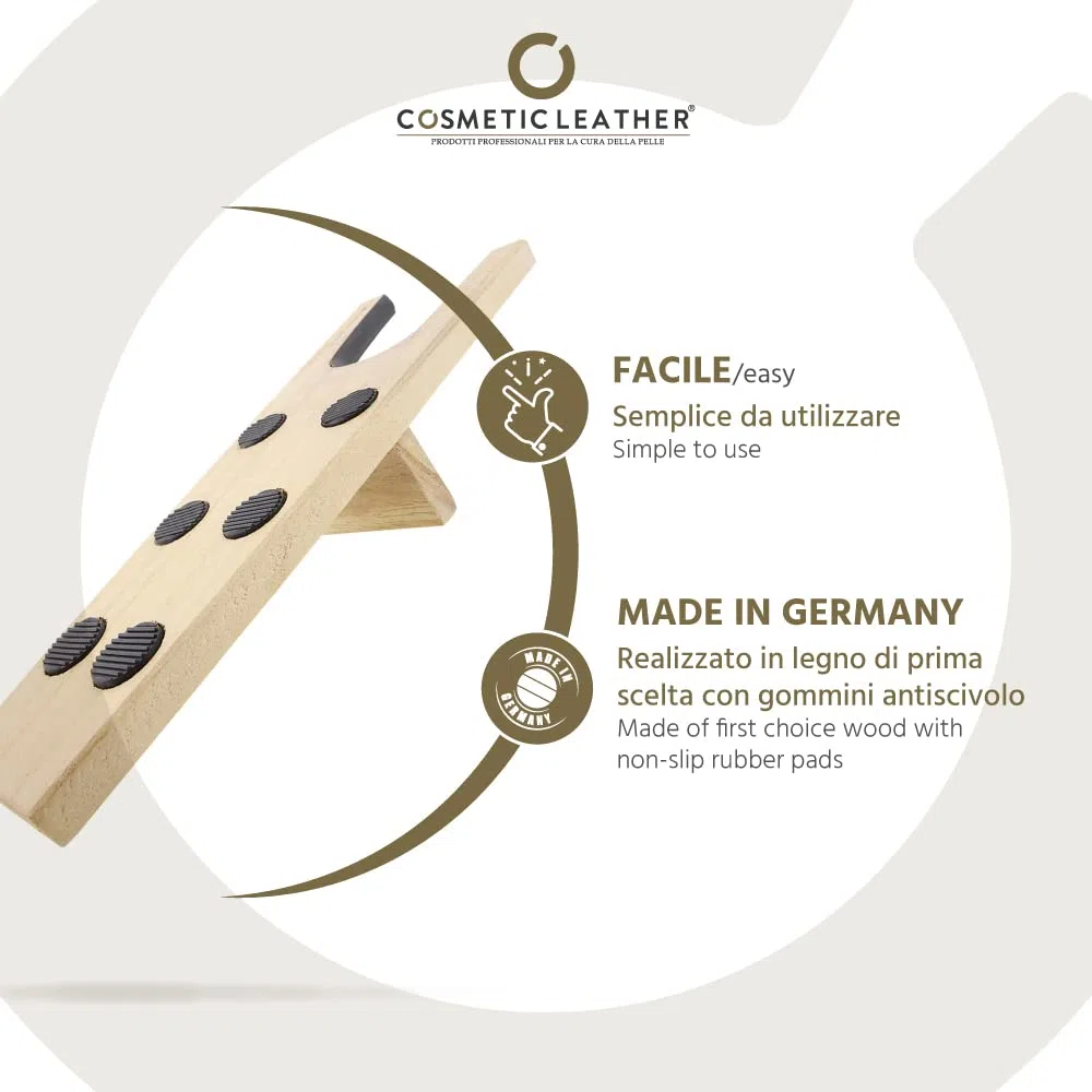 Cosmetic Leather Cavastivali in Legno Antiscivolo Levastivali Robusto Elegante Pratico per Equitazione e Lavoratori