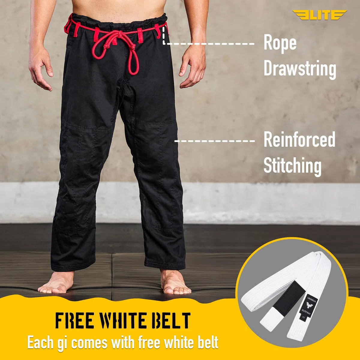 Elite Sports Et500 Ju Jitsu. Unisex adulto (Pacco da 2)