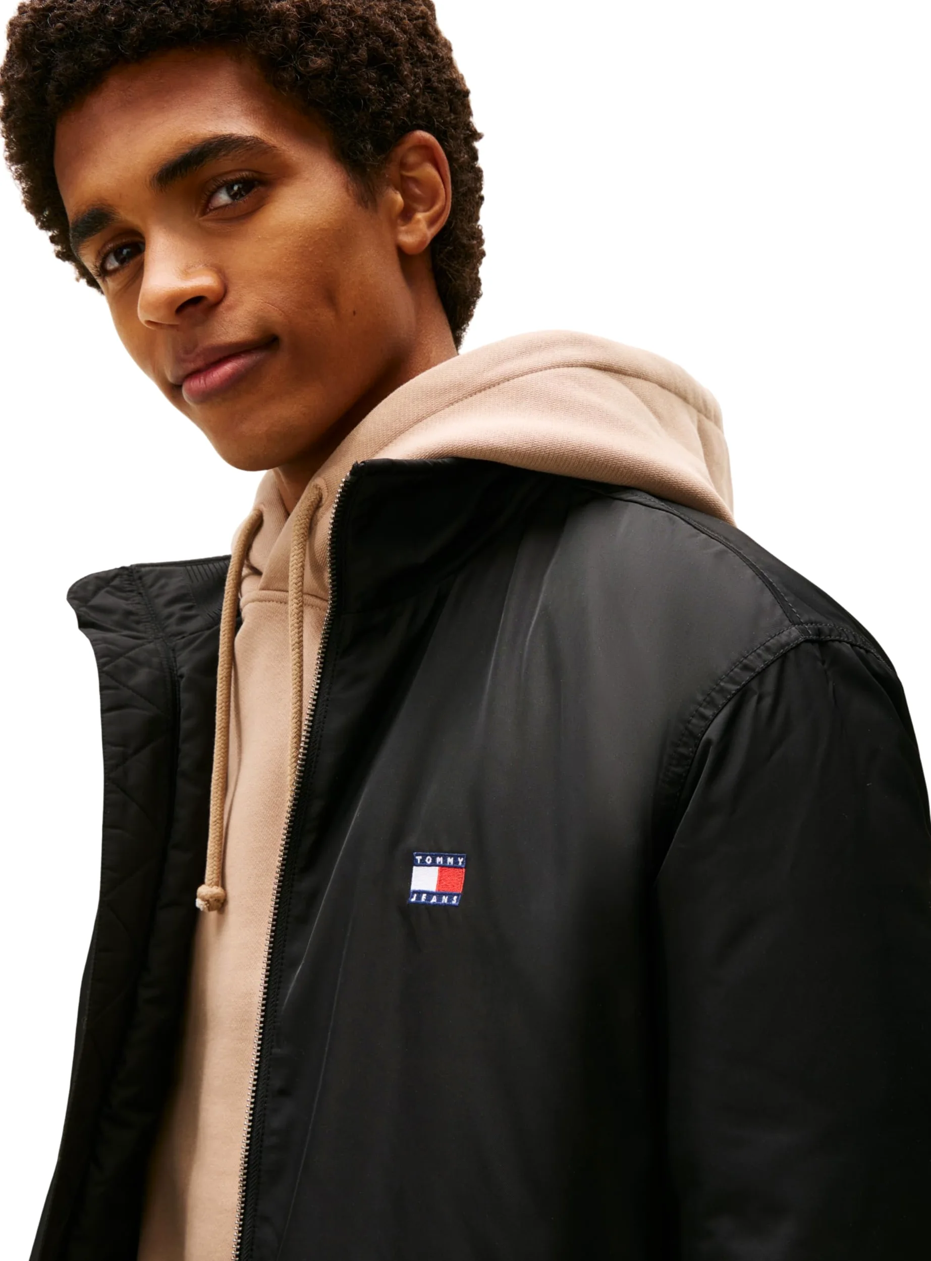 Tommy Jeans Giacca imbottita da uomo TJM Essential EXT DM0DM21936, nero (nero), 3XL, NERO (Nero), 3XL Plus