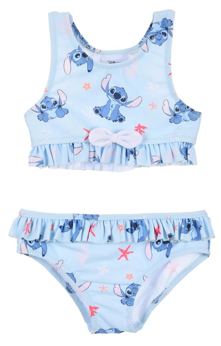Lilo And Stitch Bimba Costume da Bagno Due Pezzi