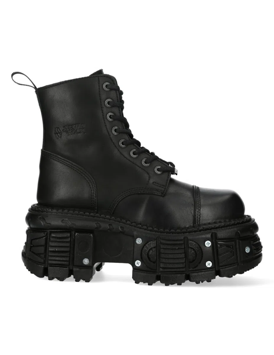 New Rock M-TANK083-C1 Unisex Stivali Platform