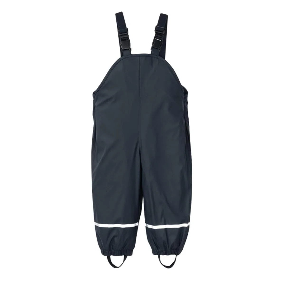 Pantaloni da pioggia per bambini con riflettori per ragazze ragazzi spalline regolabili parapioggia tuta outdoor pantaloni impermeabili abbigliamento antipioggia per scuola giochi fango