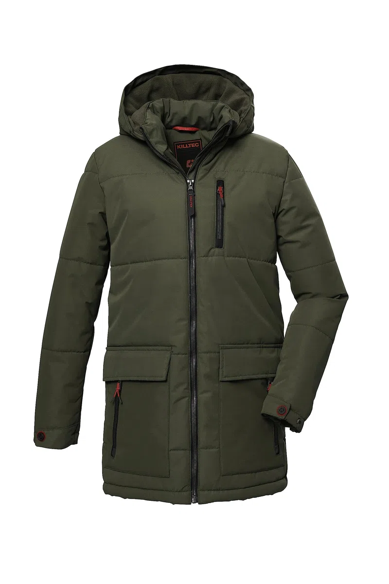 Killtec Kow 135 Bys Qltd Prk Il parka trapuntato con cappuccio/giacca invernale è idrorepellente Boy´s