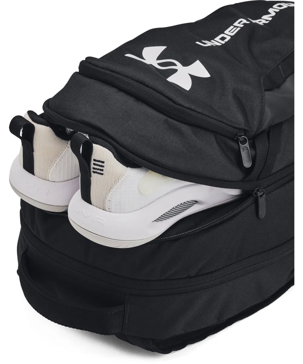 Under Armour UA HUSTLE 6.0 BACKPACK 0003 - BLACK One Size