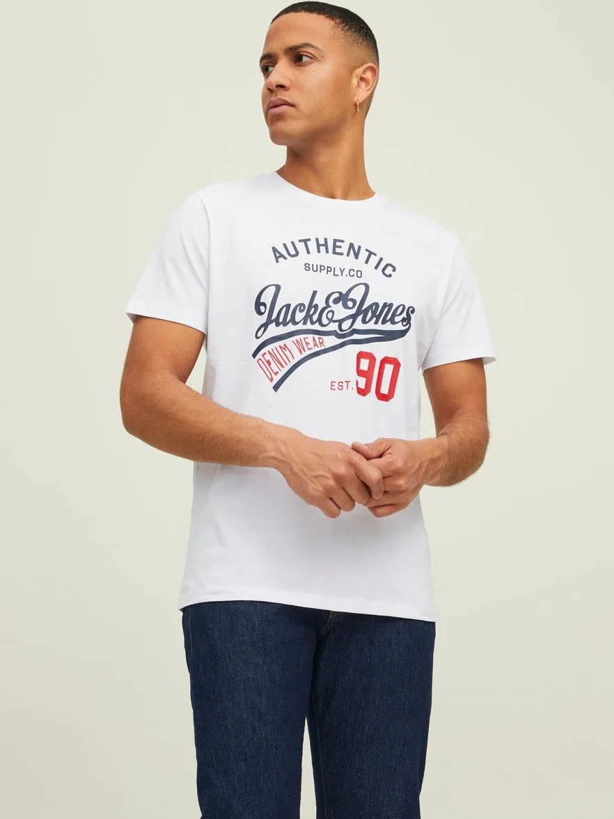 JACK & JONES T-Shirt 3-Pack Logo O-Neck T-Shirt