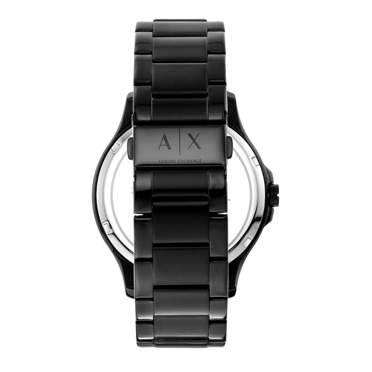 Armani Exchange Orologio per uomo, movimento tre lancette al quarzo e cassa da 46 mm con cinturino in acciaio