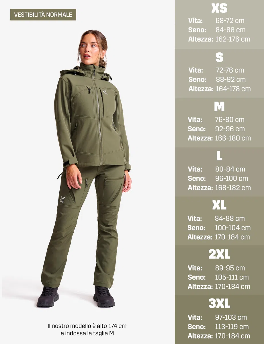 RevolutionRace Hiball Softshell Jacket da Donna, Giacca da Esterno per Escursionismo