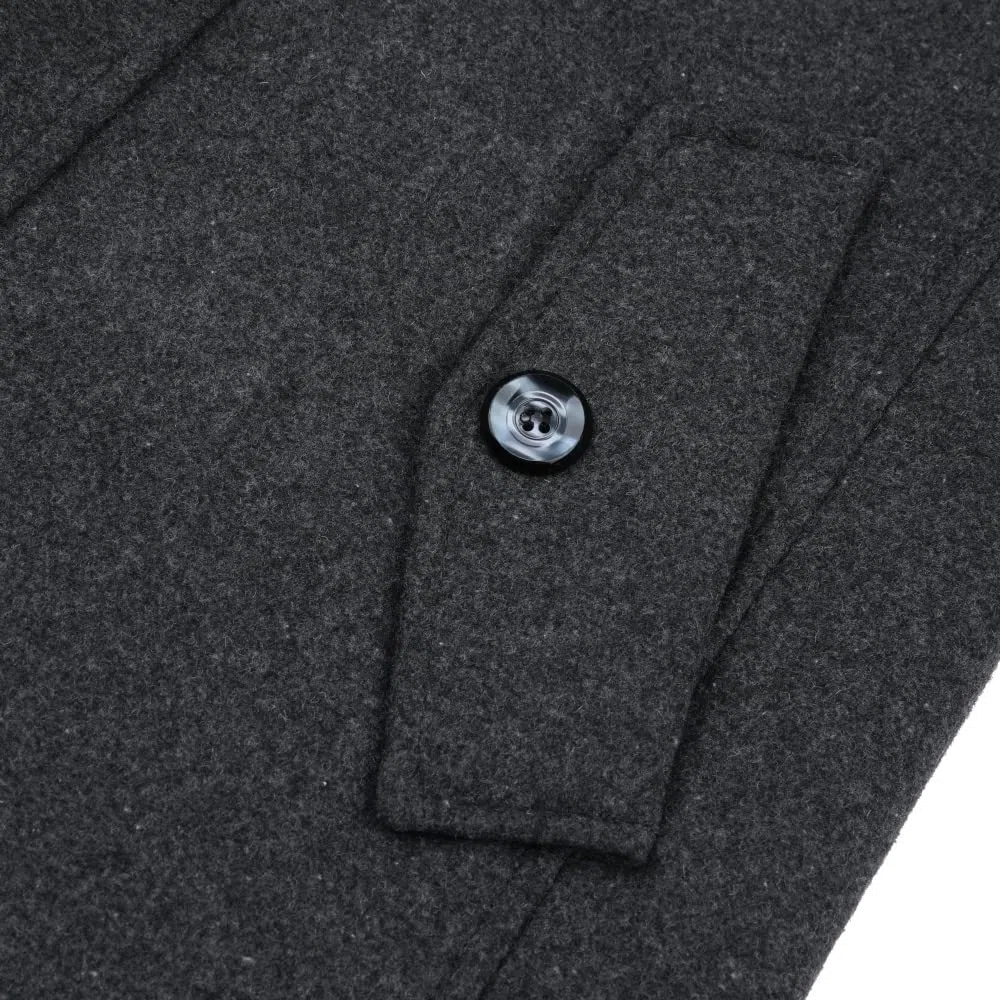 YOUTHUP Cappotto da Uomo in Lana Corto Invernale Spesso Cappotto Giacca Casual Regular Fit