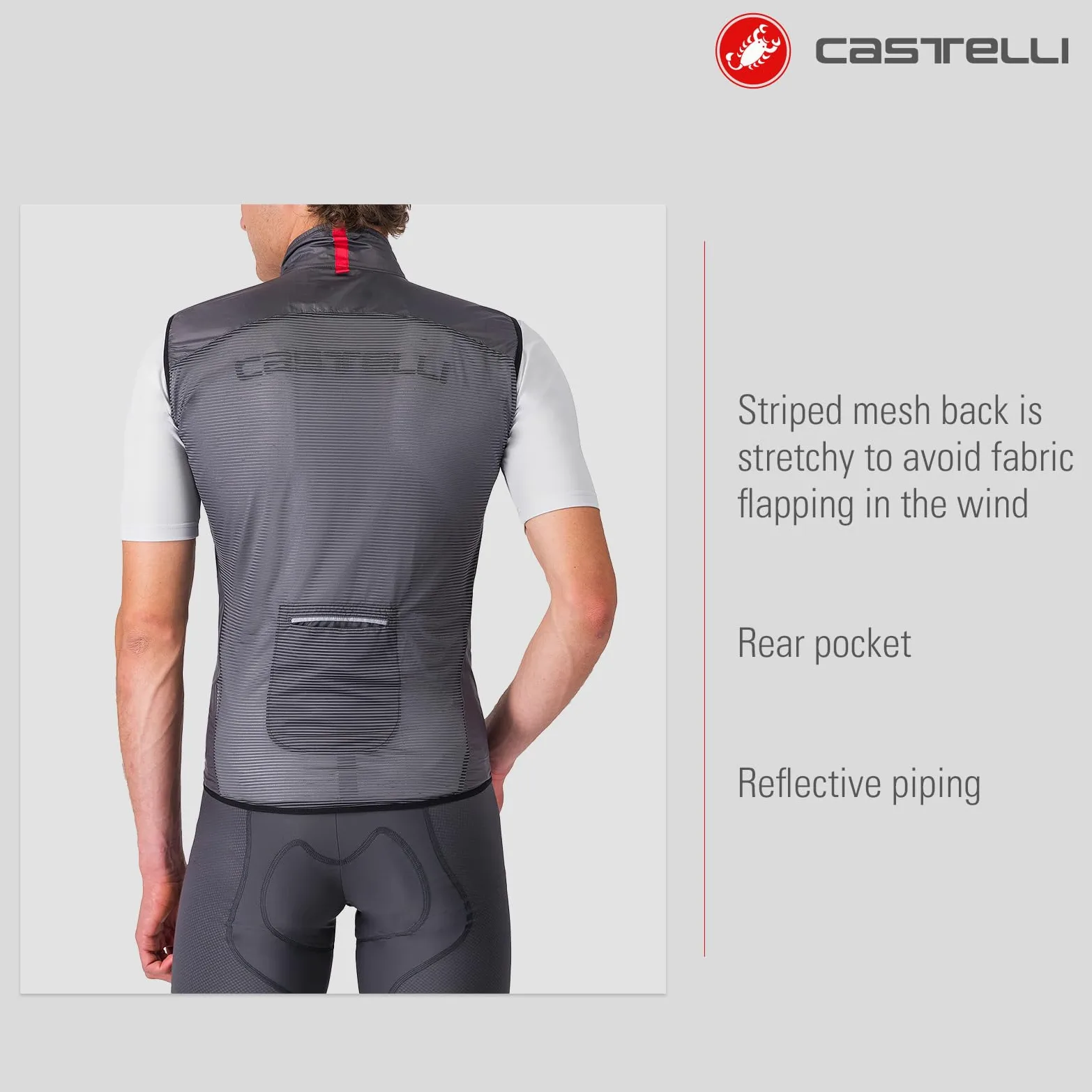 CASTELLI Aria Vest Gilet sportivo Uomo