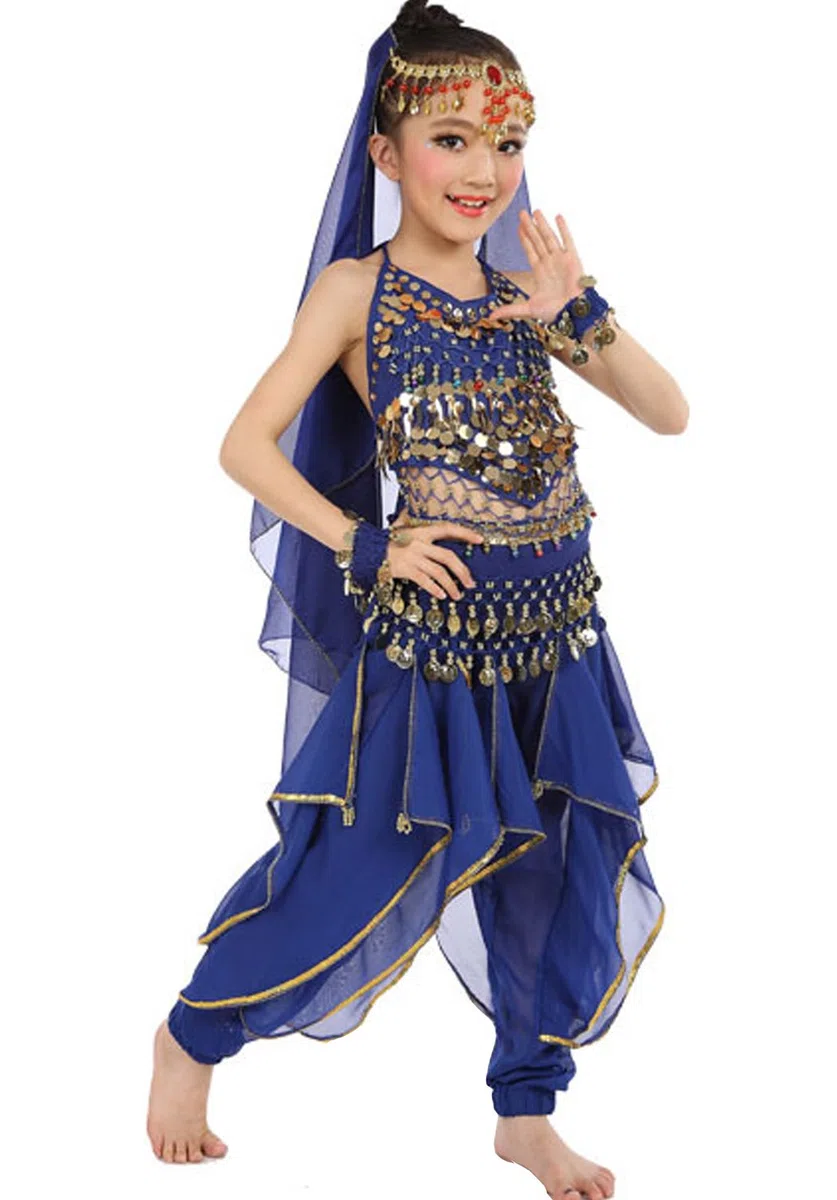 Astage Ragazze Orientale Halloween Ventre Danza Harem Pantaloni Sportivi Set