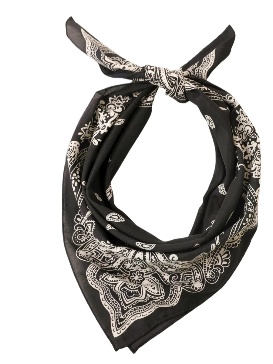 Foulard in seta e cotone 65x65 cm per Donna e Uomo – Sciarpa quadrata, elegante e leggera, perfetta per l'estate e la primavera