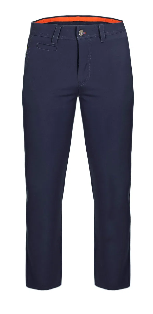 MAXX - Pantaloni da golf da ragazzo con cintura regolabile, Blu marino, 164