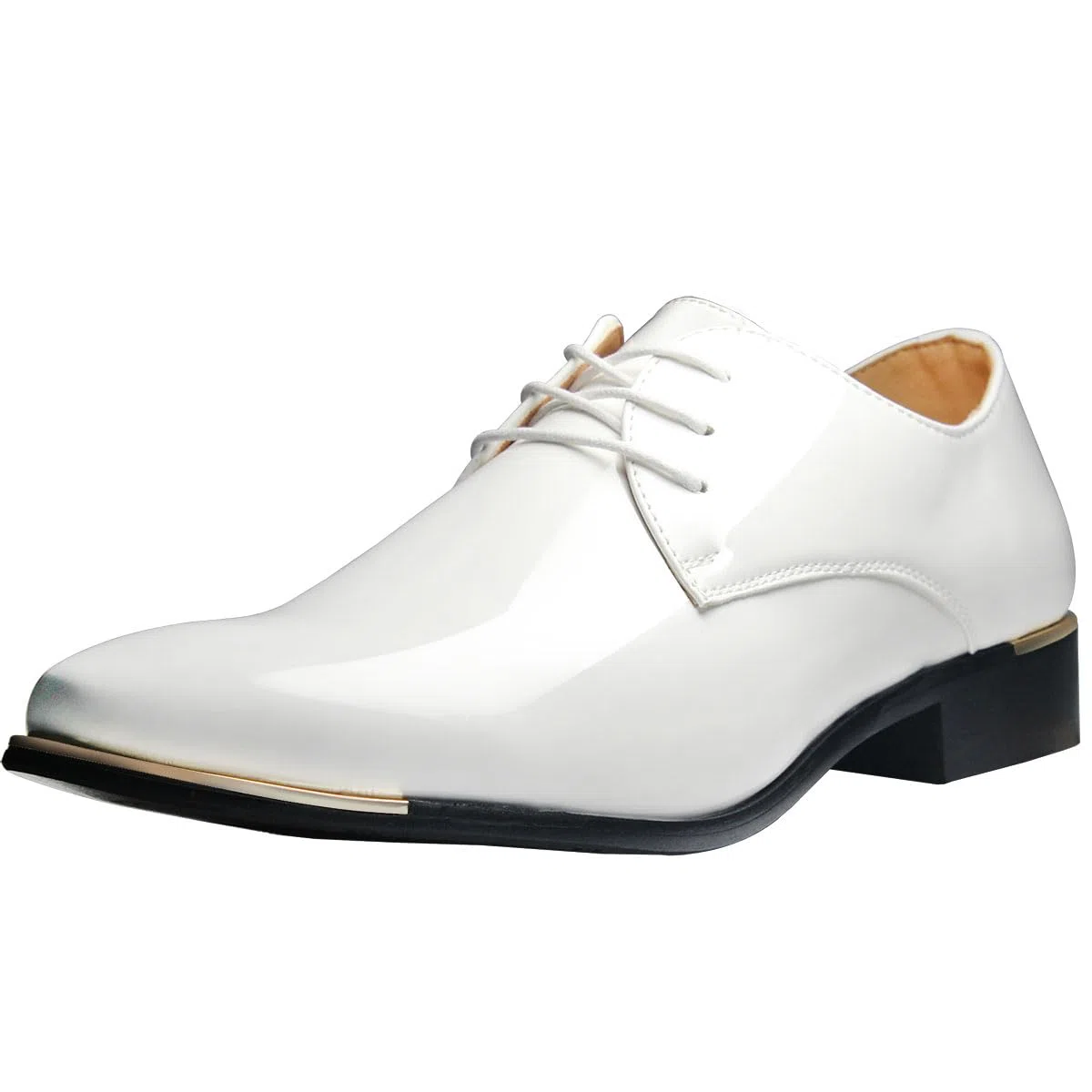 Derby - Scarpe da sposa Oxford da uomo, in pelle, 38-48