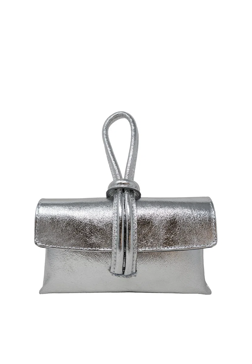 Chicca Borse Borsetta Pochette da Donna in Pelle Dollaro