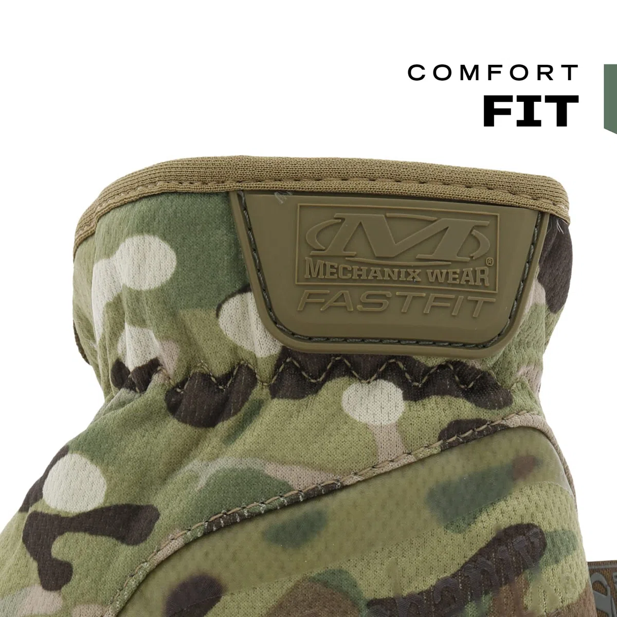 Mechanix Wear - Multicam Fastfit Guanti, Multicolore, Medium