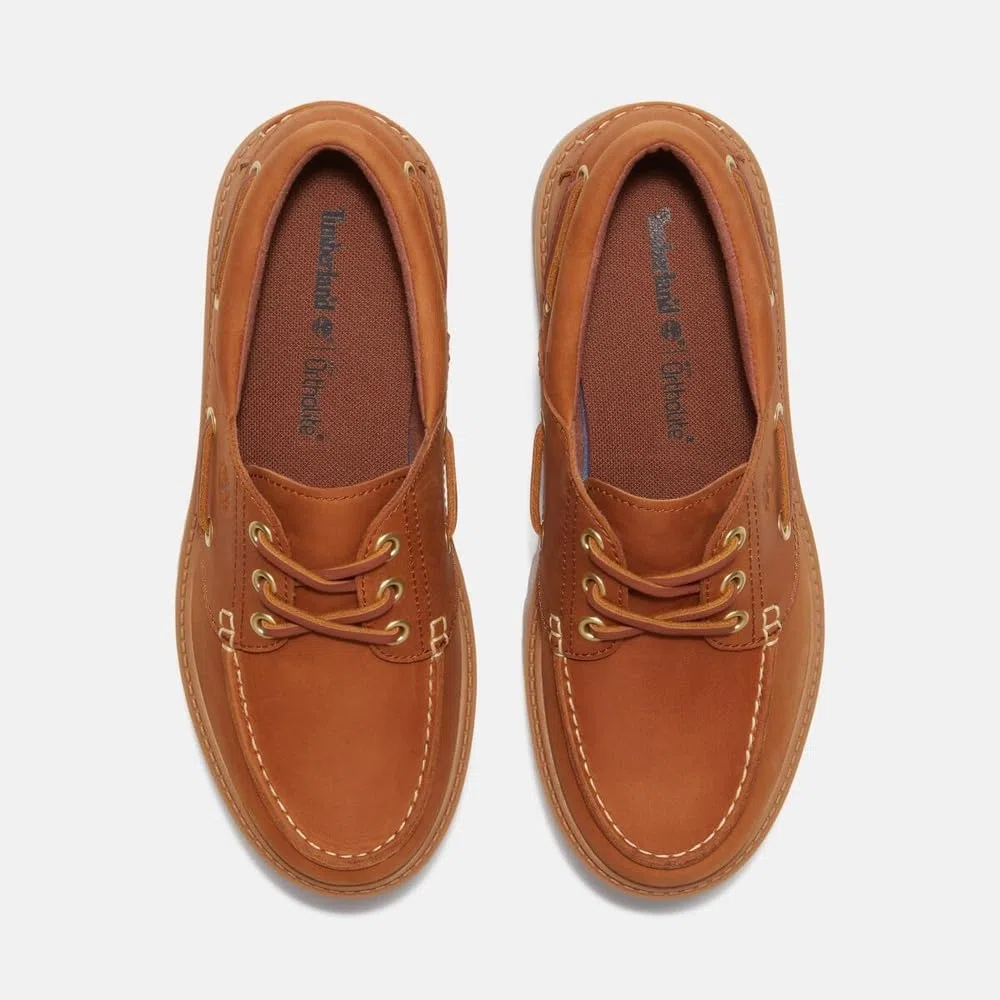 STRINGATE Donna TIMBERLAND TB0A2GVFEM7 BOAT SHOE RUST RUST