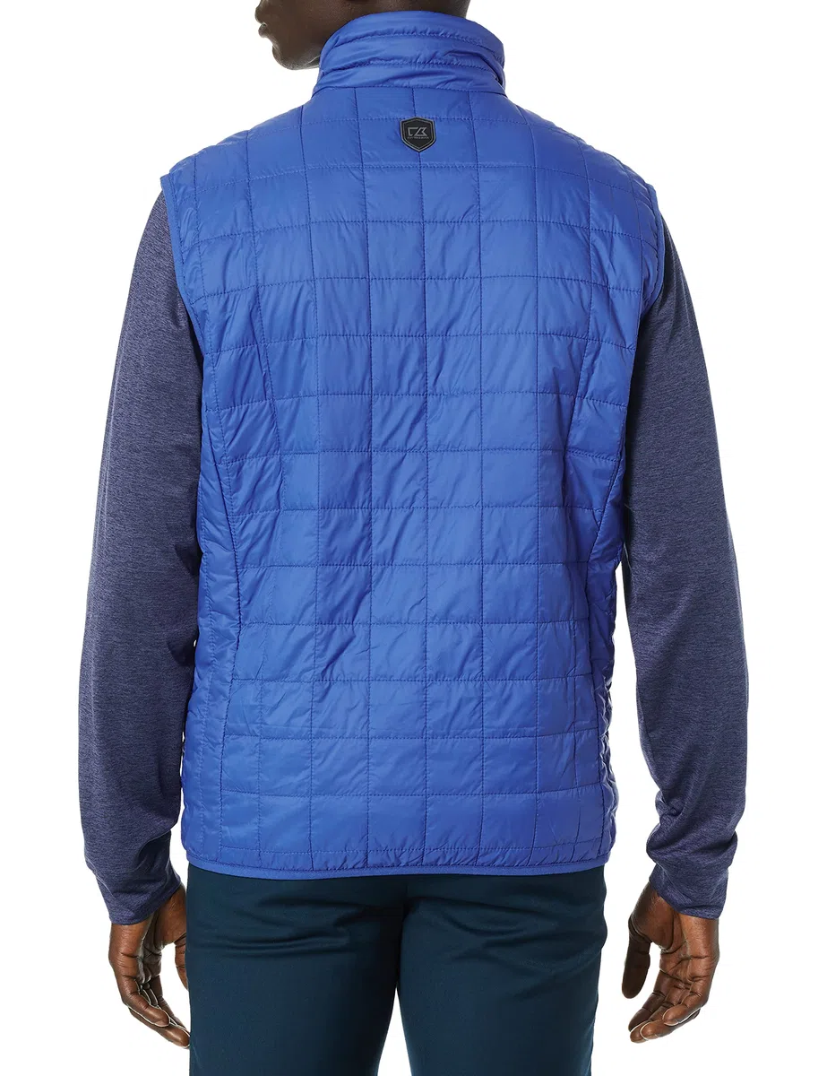 Cutter & Buck Weather Resistant Primaloft Down Alternative Rainer Vest Cappotto Piumino Uomo