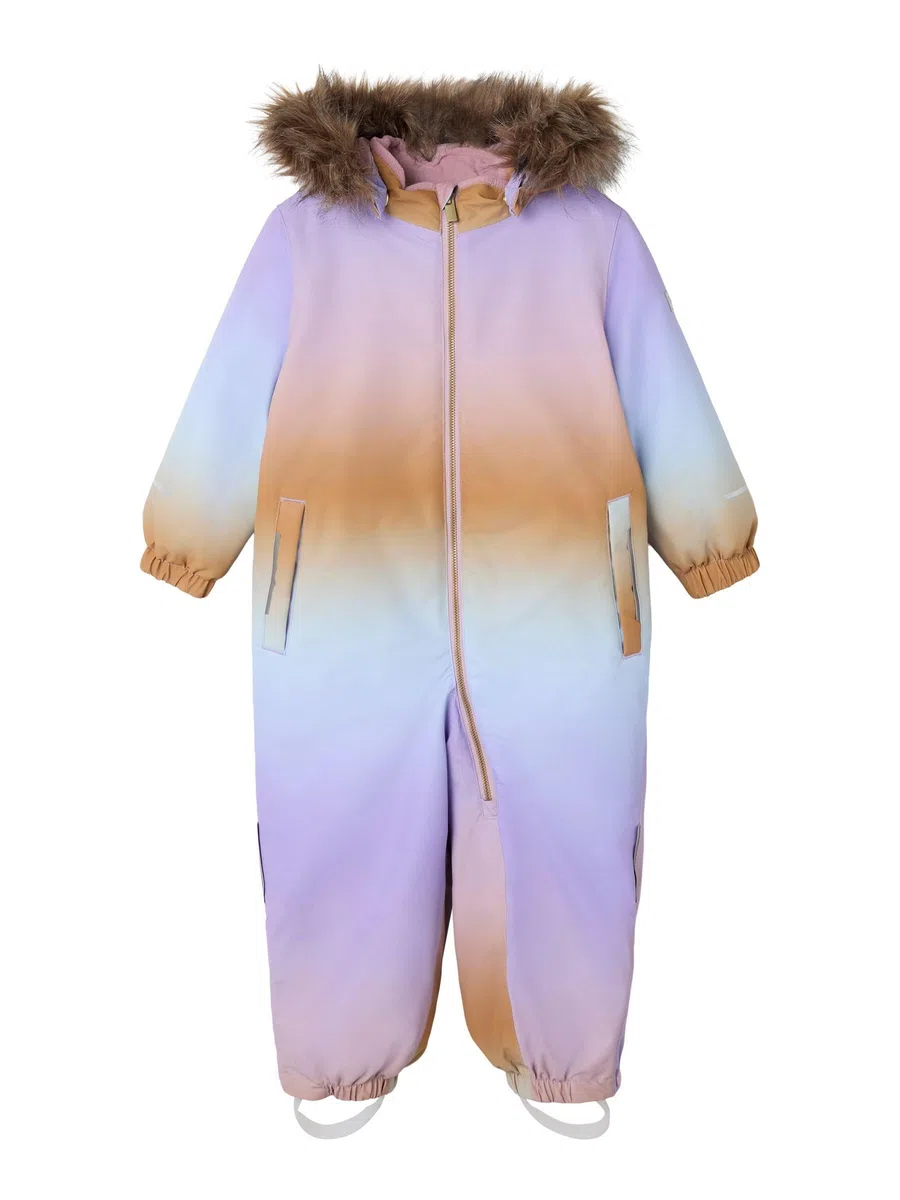 NAME IT Nmfsnow10 Suit Aop Fo Noos Tuta da sci Bambine e ragazze