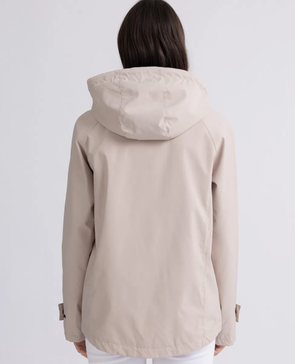 Giacca Softshell da Donna con cappuccio Giubbino Leggero Antivento
