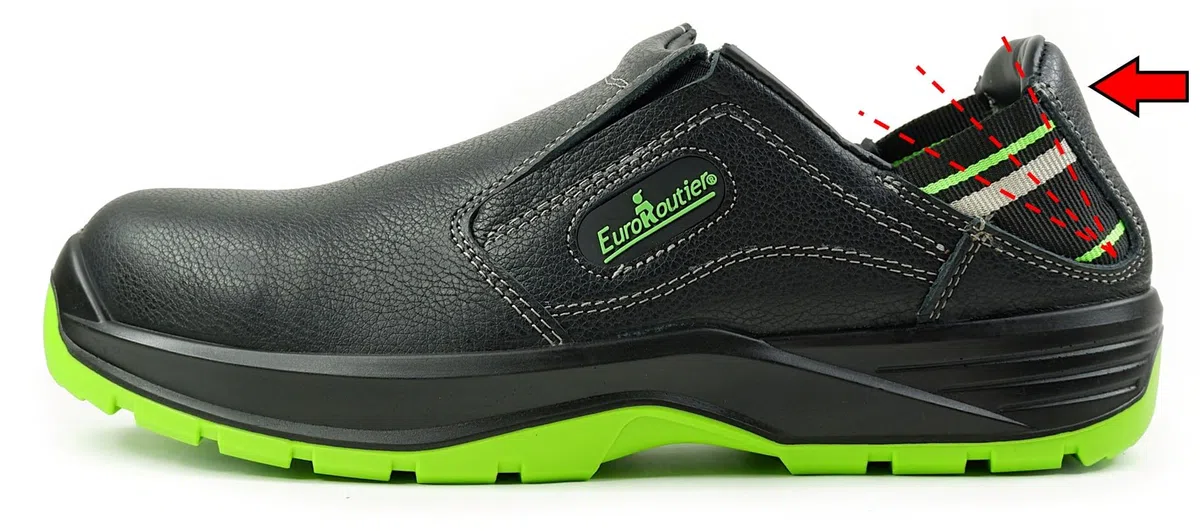 EUROROUTIER Hybrid Nappa, Scarpe Antinfortunistiche con Tallone Pieghevole