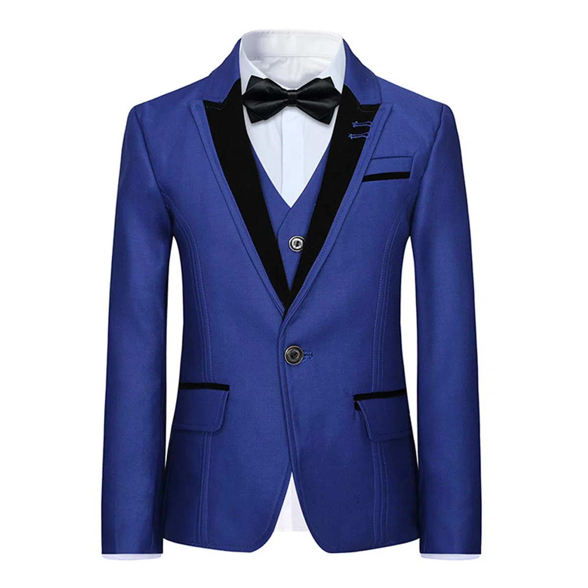 Sliktaa Abbigliamento Bambini e Ragazzi Abiti e Giacche 3 Pezzi Tute Scialle Bavero 6 Colori