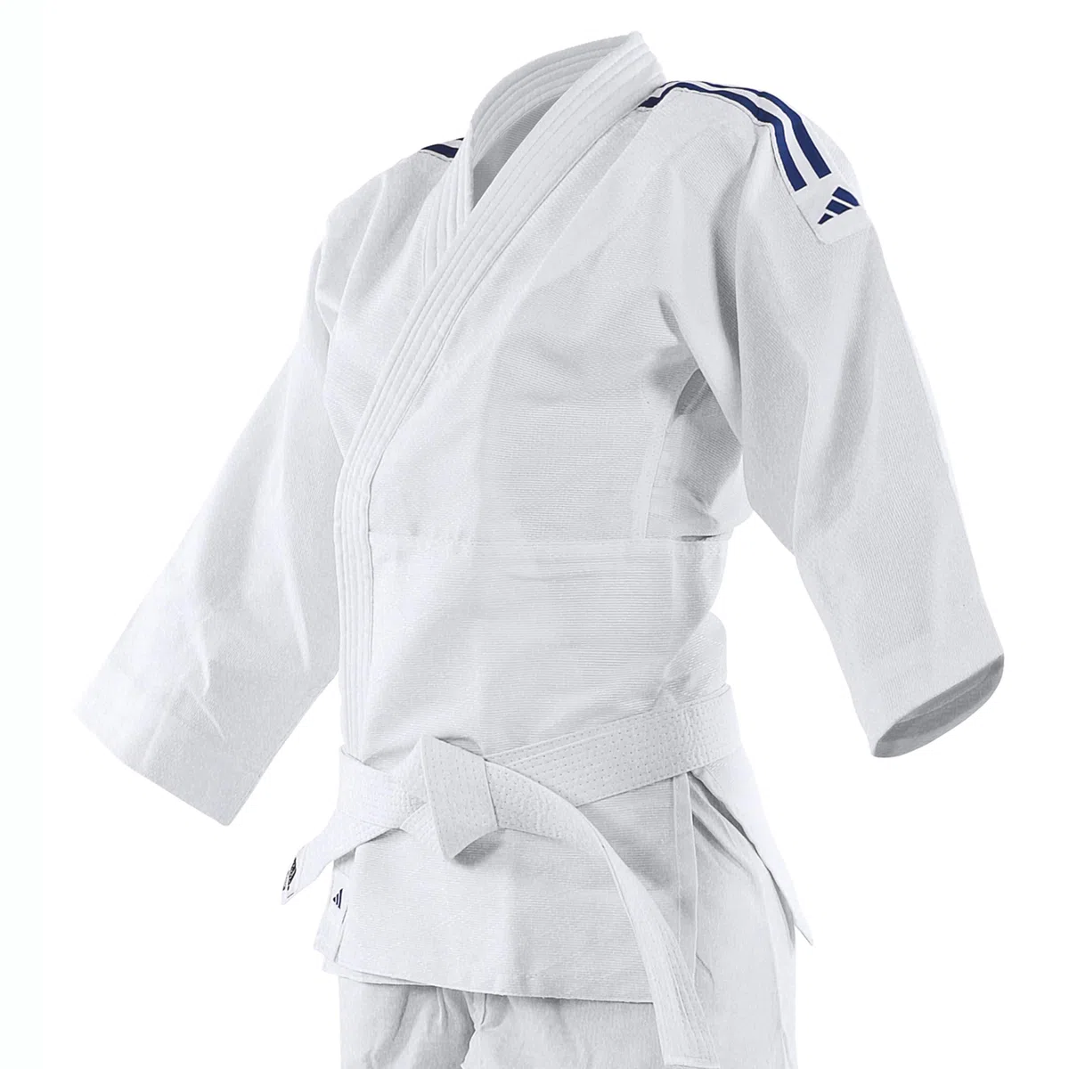 Adidas ADIJ180 - Kimono per Judo, Cintura Non Inclusa, Pantalone Elastico in Vita